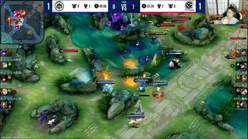 【2021-12-12 20点场】解说潇洒：季后赛：XYG  VS  长沙TES