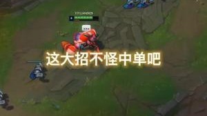 这大招不怪中单吧
