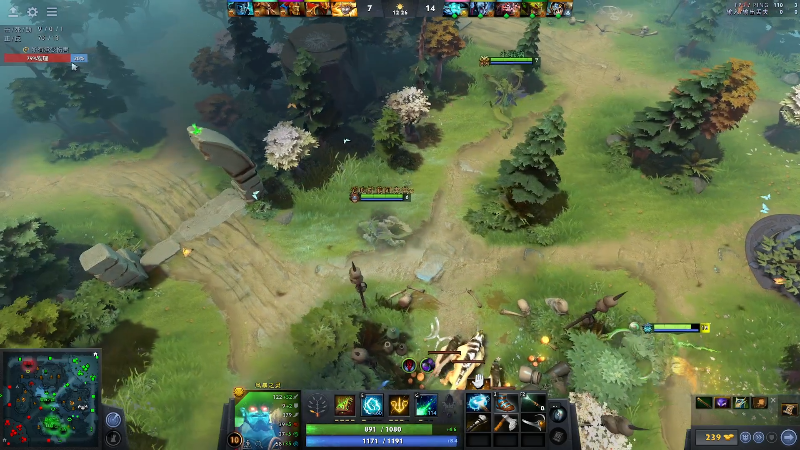 我在斗鱼看龚建ZSMJ直播DOTA2