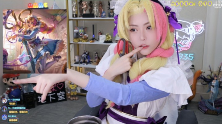 周淑怡COS格温：做工好差，本来想COS安妮的