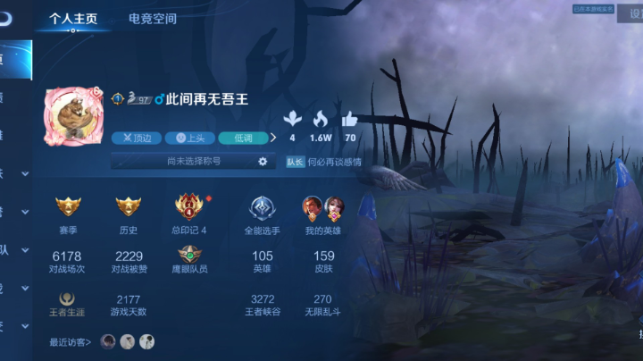 帮粉丝上王者星耀3两天四个小时而已