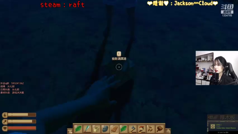 【2021-12-13 22点场】是希文吖丶：我太喜欢raft辣~