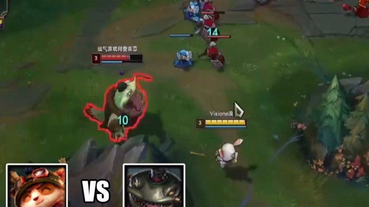 【恶霸提莫】致命节奏币强攻厉害一点，尤其是在一打二的时候