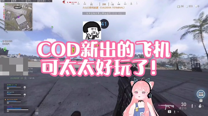 【肉肉】COD新出的飞机可太太好玩了！
