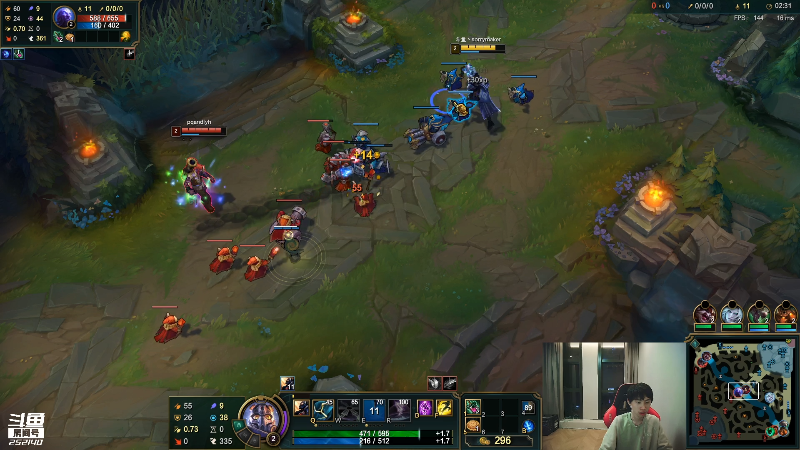 【英雄联盟】金咕咕金咕咕doinb的精彩时刻 20211215 01点场