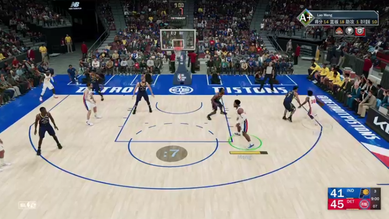 【2021-12-14 23点场】孟孟孟孟辰：次世代NBA2K22，MC胖虎！