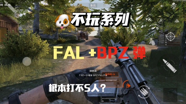 【暗区突围】G不玩系列——FAL+BPZ子弹，根本打不S人？