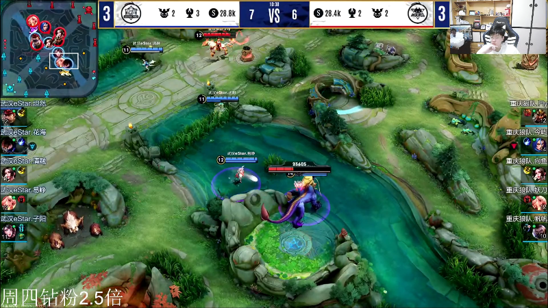 我在斗鱼看DL丶拖米直播王者荣耀