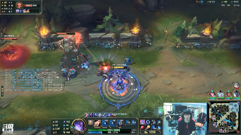 【英雄联盟】金咕咕金咕咕doinb的精彩时刻 20211216 01点场