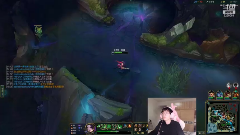 【2021-12-17 07点场】天灰灰qaq：峡谷上第一 5225084