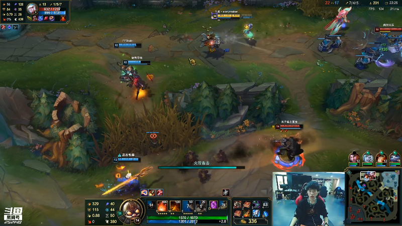 【英雄联盟】金咕咕金咕咕doinb的精彩时刻 20211217 00点场