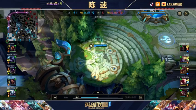 【2021-12-16 08点场】陈迷丶德莱文：陈迷：绝活德莱文单排王者局