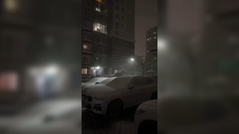 下雪了