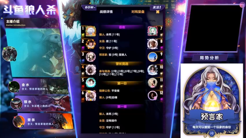 【2021-12-14 17点场】愚梦一场ii：#天天狼人#我是预言家