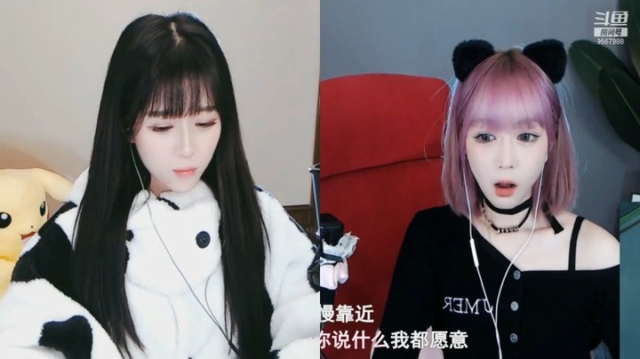 美女困困又困了，真可爱
