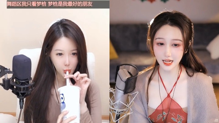 网红美女阿让让穿古装衣服真好看啊