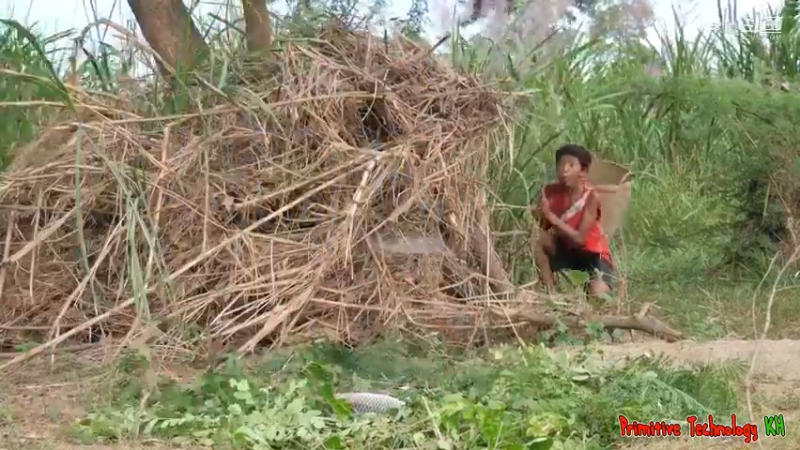 16-丛林中吃美味-烹鱼当晚餐