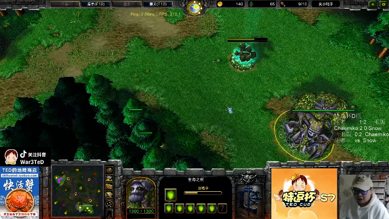 【魔兽争霸】War3TeD的精彩时刻 20211222 12点场