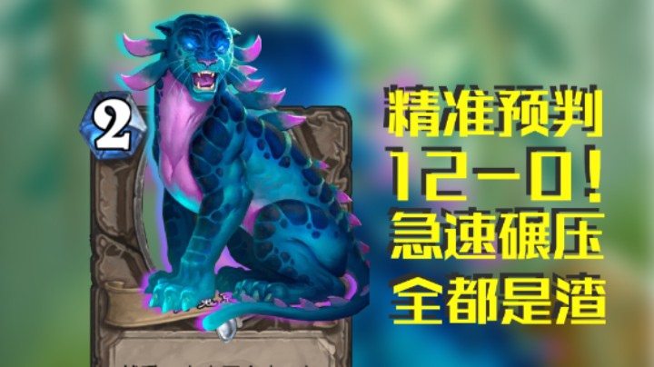 稻哥炉石12胜竞技场（瞎）：瞎子的正确打开方式