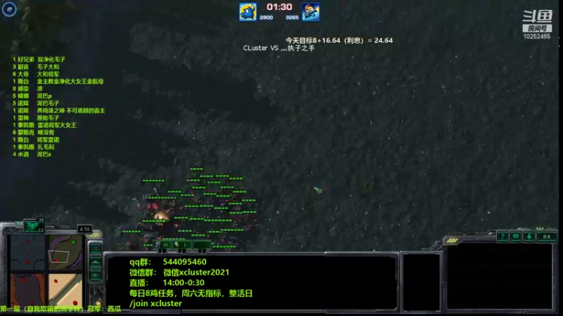 【2021-12-23 21点场】xcluster：星际酒馆，周赛第三日