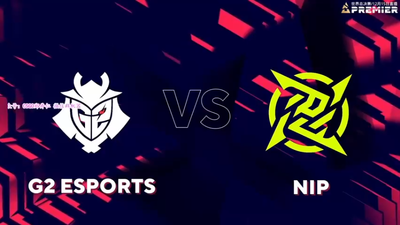 【CSGO解说爱华】：G2 VS NIP，一串四就很秀了