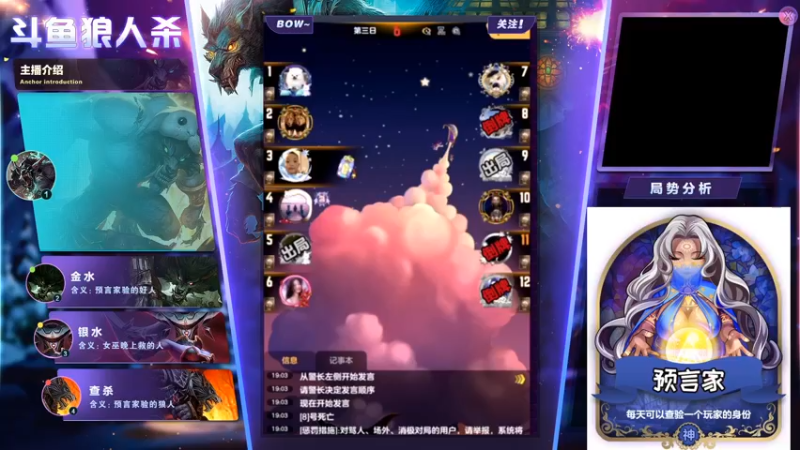 【2021-12-14 19点场】愚梦一场ii：#天天狼人#我是预言家