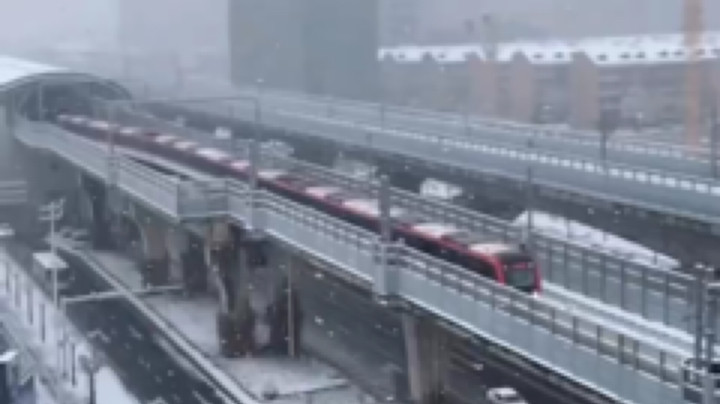 下雪啦..