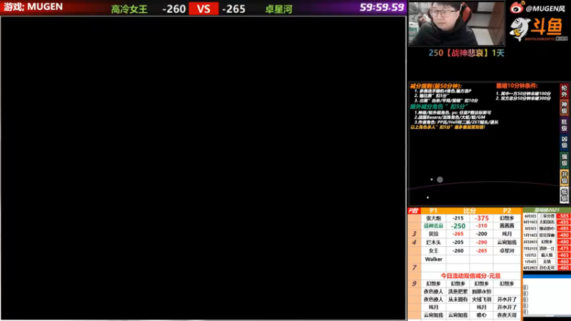 【2021-12-25 17点场】那日的风：【MUGEN】早早早 晚上好