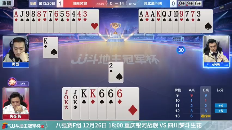 【2021-12-25 22点场】JJ斗地主官方：经典战役回顾 488743