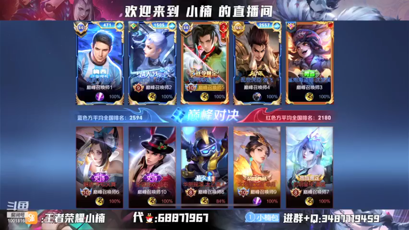 【2021-12-22 22点场】小楠ouo：【小楠】巅峰冲第一