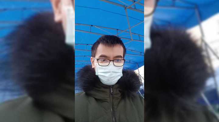 出来打第三针，冷的不行