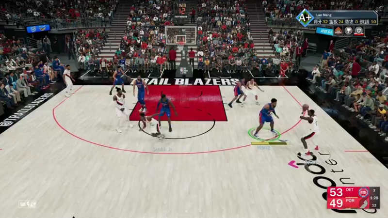 【2021-12-23 23点场】孟孟孟孟辰：次世代NBA2K，MC胖虎PF