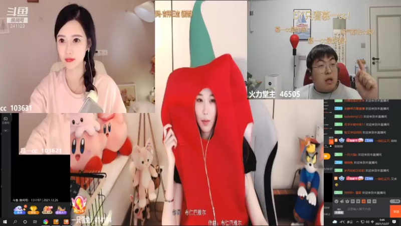 【2021-12-27 00点场】火力堂主：守护全世界最好的雪兔和cc！