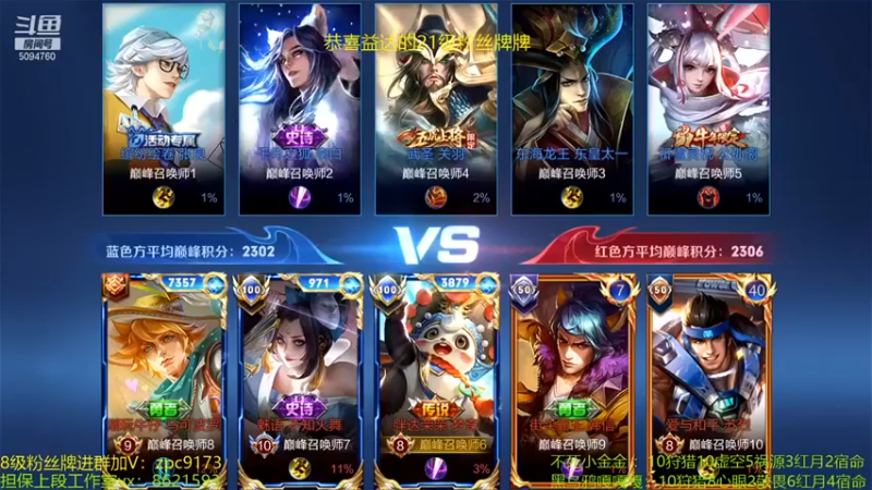 【青鸾少年云天河】：5-5梦琪，对面全是残血，这不冲锋