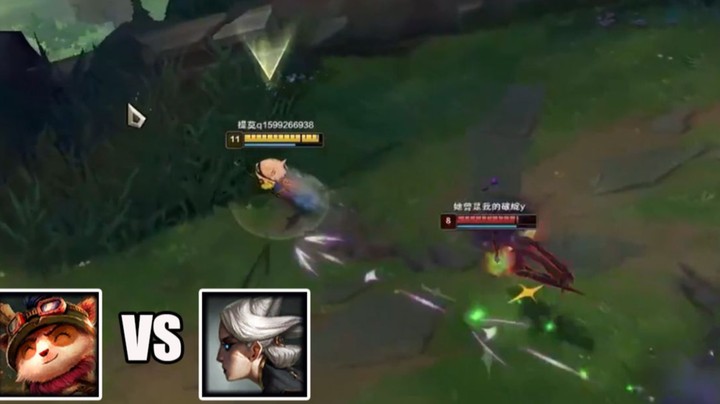 【恶霸提莫】当着青钢影的面隐身，这就是提莫加强后上路现状