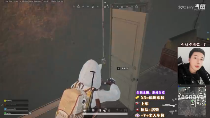 经典守楼1V4，单人灭队！