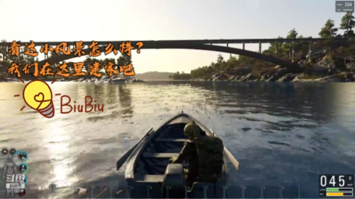 【SCUM】贝喜家的小少爷--看这里的风景怎么样？我们在这里建家吧？