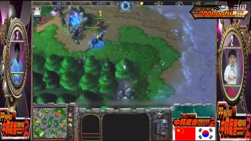 【魔兽争霸】opopophuhu的精彩时刻 20211230 09点场