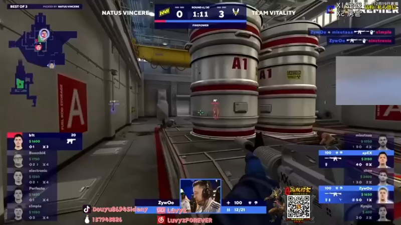 【Sideny蛇】：NAVI VS 小蜜蜂（0-3开局）