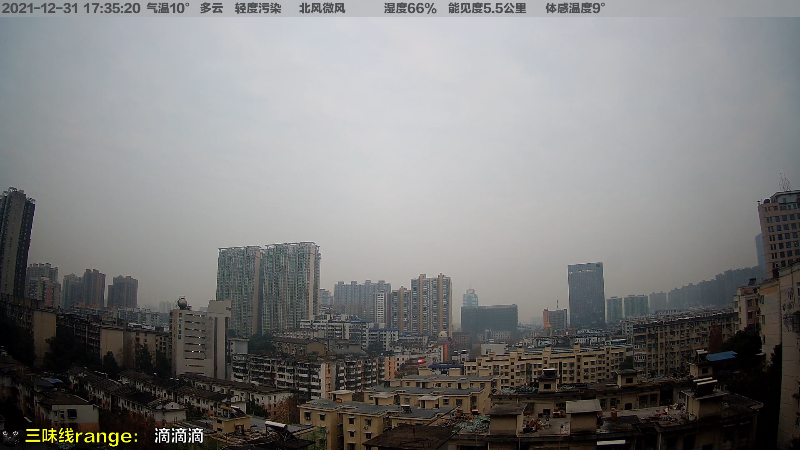2021年天快黑的最后一天