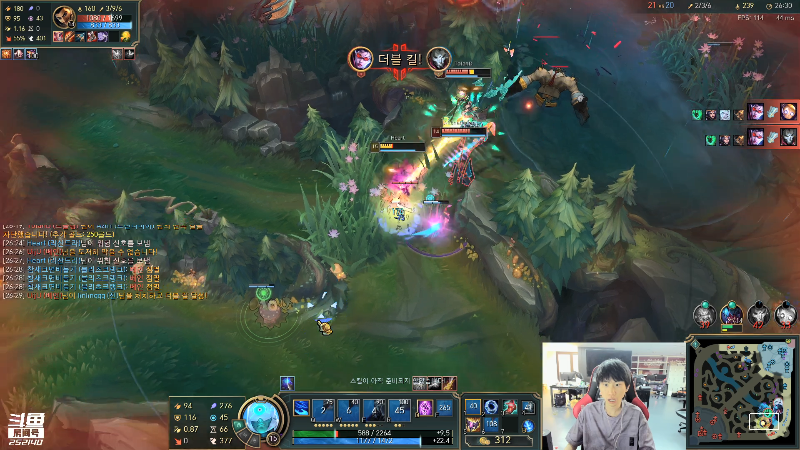 【英雄联盟】金咕咕金咕咕doinb的精彩时刻 20211231 01点场