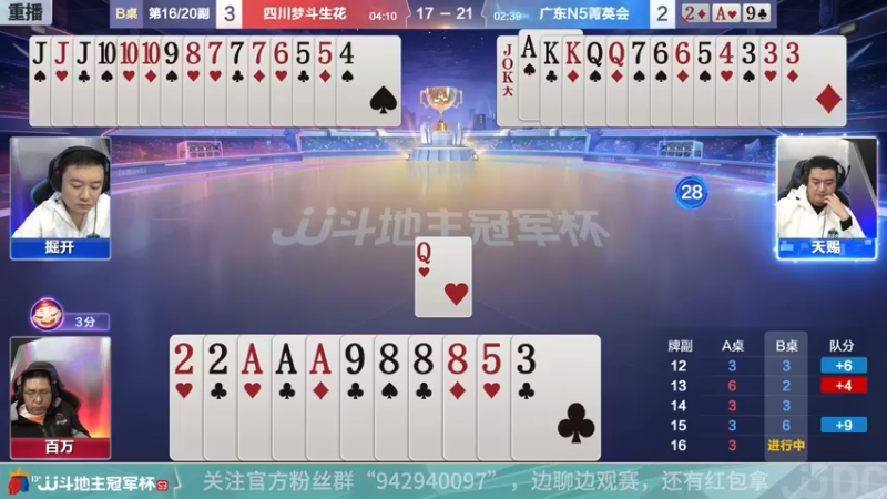 【2022-01-01 08点场】JJ斗地主官方：【重播】冠军杯总决赛