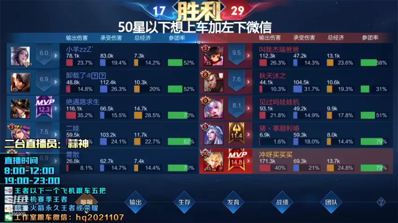 【2022-01-01 21点场】A老回：国服李信曜打野带粉有车位