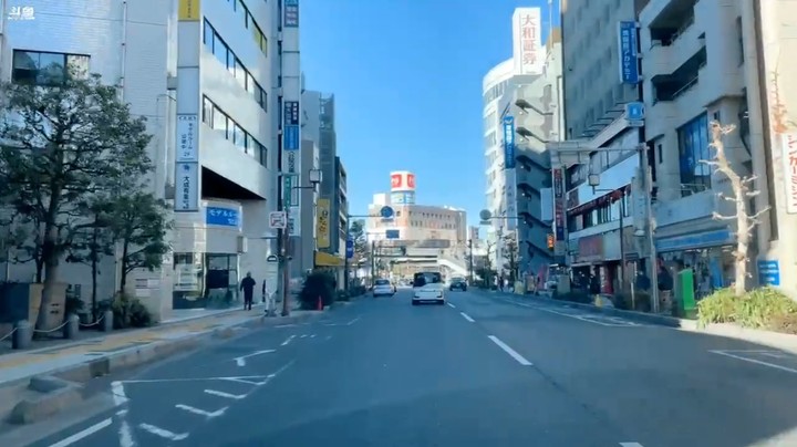开车在日本，日本街景欣赏