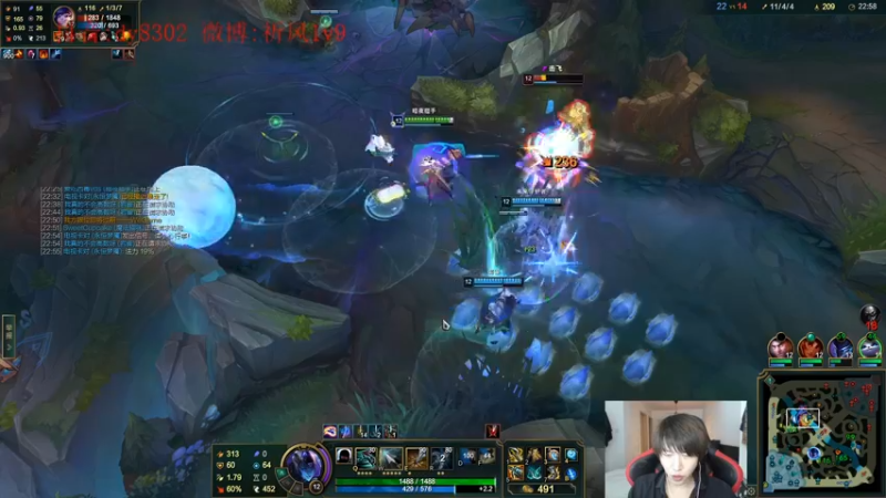 【2022-01-02 01点场】祈风1v9：国服第一VN！一个打八百多个！