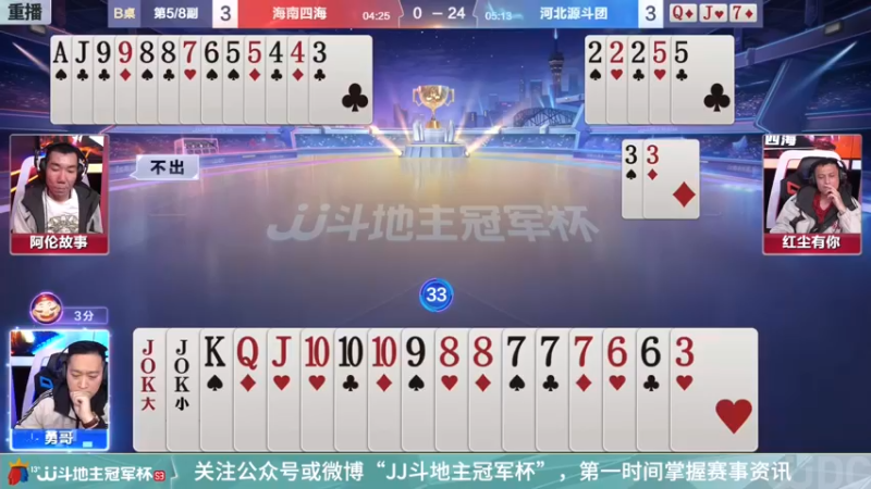 【2022-01-02 14点场】JJ斗地主官方：【重播】冠军杯总决赛
