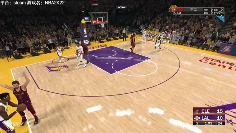 【2022-01-03 17点场】魔音糯米：【糯米】游戏名：NBA2K22