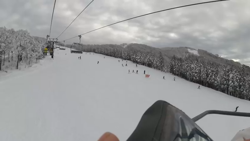 【2022-01-02 11点场】西贝2018：菜腿自驾福井县单板滑雪返程回大阪