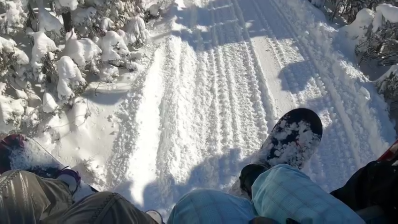 【2022-01-02 10点场】西贝2018：菜腿自驾福井县单板滑雪返程回大阪