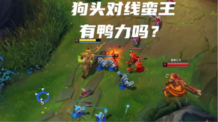 用狗头把蛮王打到自闭